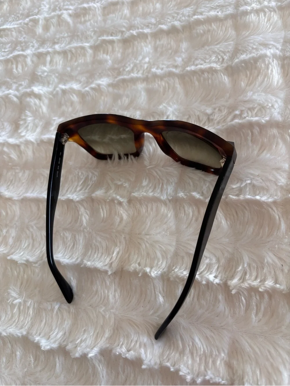 Valentino Tortoiseshell Rectangular Sunglasses - Brown Lenses
